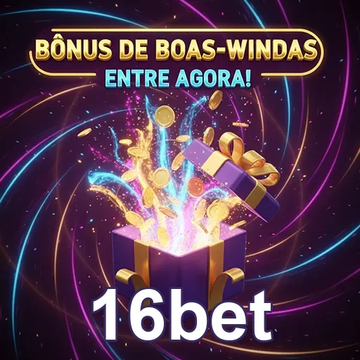 Imagem promocional do site 16bet destacando bônus especiais para jogadores brasileiros